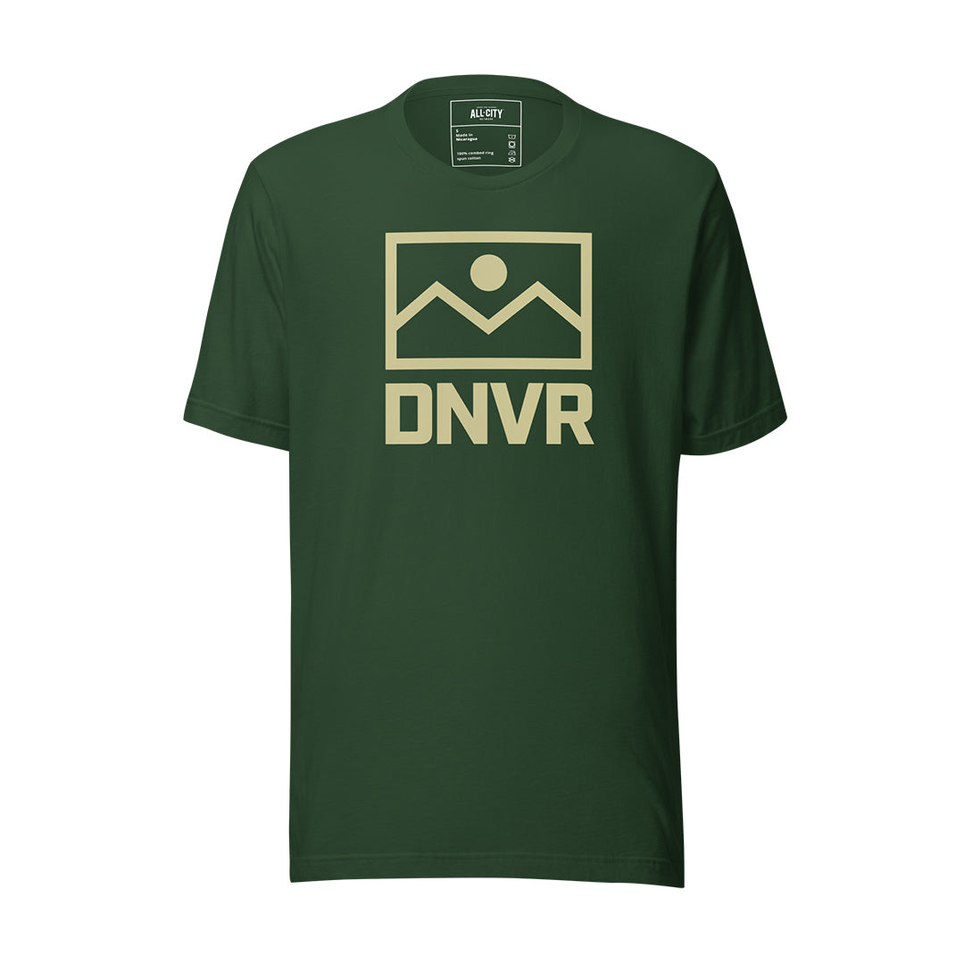 DNVR Locker Officially Licensed Colorado State Rams Green Tee L