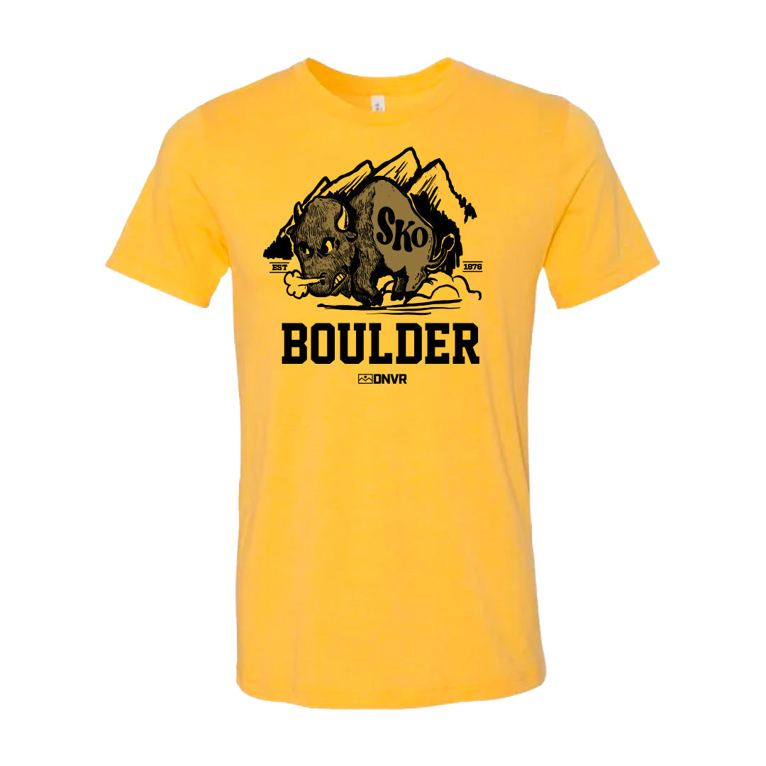 Vintage SKO Boulder Golden tee - DNVR Locker