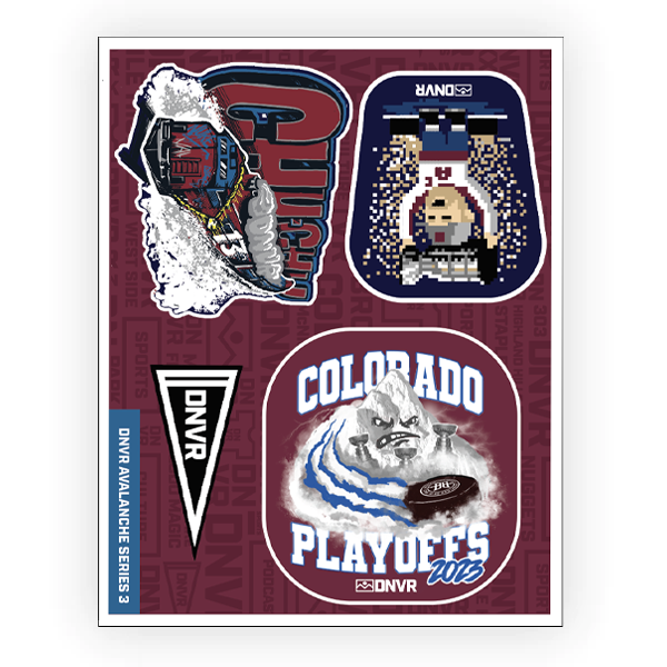 Colorado Hockey Sticker Pack - Series 3 - DNVR Locker